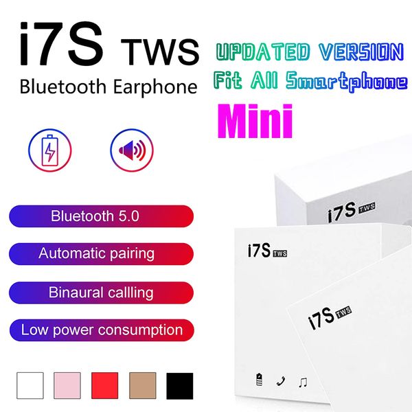 i7 mini i7s tws twins earbuds bluetooth headphones wireless earphones headset with mic stereo v5.0 for phone android with retail package hot
i7 mini i7s tws twins earbuds bluetooth headphones wireless earphones headset with mic stereo v5.0 for phone android with retail package hot