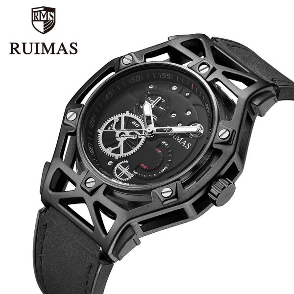 ruimas men's army sports quartz watches leather strap waterproof wristwatch man fashionclock relogios masculinos, Slivery;brown
ruimas men's army sports quartz watches leather strap waterproof wristwatch man fashionclock relogios masculinos, Slivery;brown
