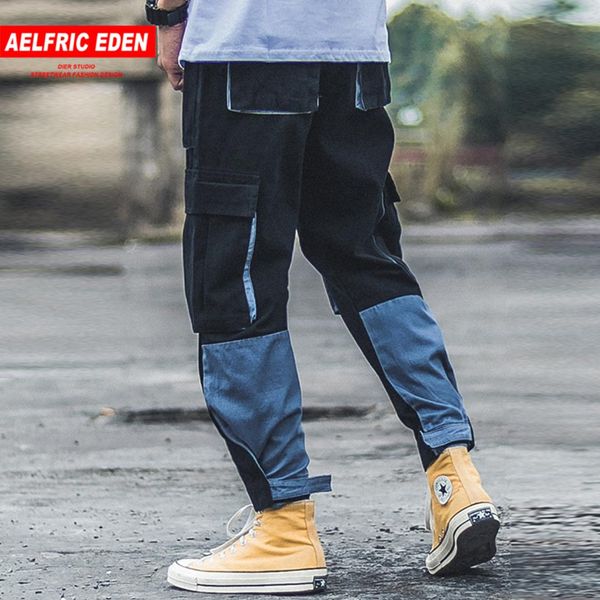 aelfric eden patchwork multi pockets harem cargo pants mens harajuku hip hop color clock casual 2019 joggers trousers streetwear, Black
aelfric eden patchwork multi pockets harem cargo pants mens harajuku hip hop color clock casual 2019 joggers trousers streetwear, Black