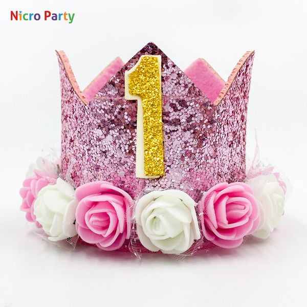 nicro flower crown шляпа на день рождения детский день рождения украшение торт cap фото реквизит головные уборы блесток hat # oth182
nicro flower crown шляпа на день рождения детский день рождения украшение торт cap фото реквизит головные уборы блесток hat # oth182