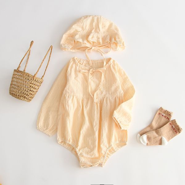 baby kids clothes romper o-neck long sleeve solid color simple comfortable romper with hat clothes 100% cotton girl rompers 0-2t, Blue
baby kids clothes romper o-neck long sleeve solid color simple comfortable romper with hat clothes 100% cotton girl rompers 0-2t, Blue