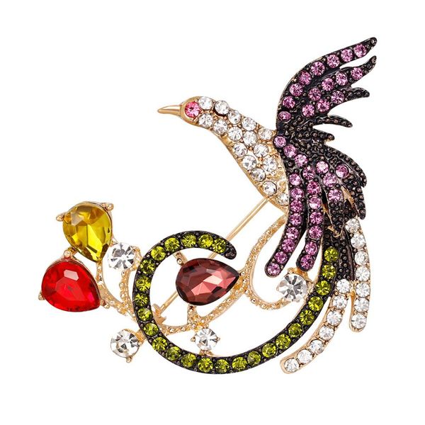 10pcs/lot women wedding brooches luxury colorful zircon phoenix bird brooch pins for wedding party gift new arrival ing, Gray
10pcs/lot women wedding brooches luxury colorful zircon phoenix bird brooch pins for wedding party gift new arrival ing, Gray