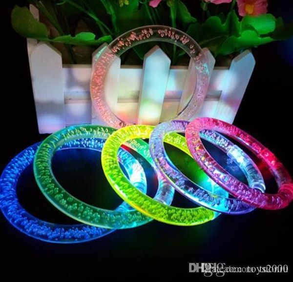 led flash bracelet glitter glow light hand ring sticks luminous crystal gradient colorful bangle stunning dance party christmas gift
led flash bracelet glitter glow light hand ring sticks luminous crystal gradient colorful bangle stunning dance party christmas gift