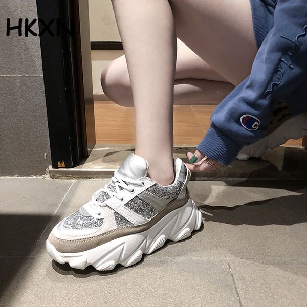 2019 glitter snekaers fashion platform sneakers chunky dad black white women trainers lightweight wedges shoes mx200425
2019 glitter snekaers fashion platform sneakers chunky dad black white women trainers lightweight wedges shoes mx200425