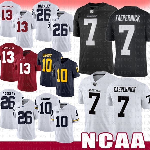 im with kap colin 7 kaepernick imwithkap jersey 26 saquon barkley 10 tom brady 13 tua tagovailoa tide wolverines lion wolverines tide ecser, Black;red
im with kap colin 7 kaepernick imwithkap jersey 26 saquon barkley 10 tom brady 13 tua tagovailoa tide wolverines lion wolverines tide ecser, Black;red
