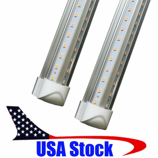 stock in us + v-shaped 4ft 5ft 6ft 8ft led tubes t8 cooler lights integrated led light tubes double sides smd2835 ac 852-65v
stock in us + v-shaped 4ft 5ft 6ft 8ft led tubes t8 cooler lights integrated led light tubes double sides smd2835 ac 852-65v