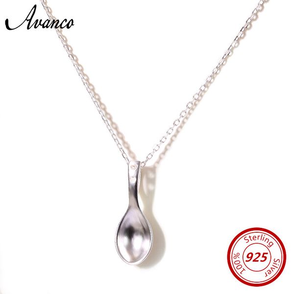 avenco 925 sterling silver necklaces for women 2019 fashion ladies weeding party spoon pendant necklace jewelry
avenco 925 sterling silver necklaces for women 2019 fashion ladies weeding party spoon pendant necklace jewelry