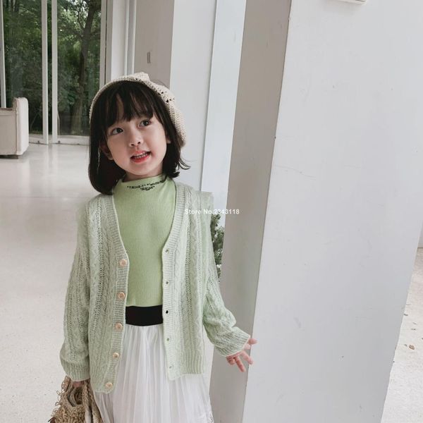 autumn cute girls lace patchwork sweater cardigans korean style kids woolen yarn knitted clothes, Blue
autumn cute girls lace patchwork sweater cardigans korean style kids woolen yarn knitted clothes, Blue