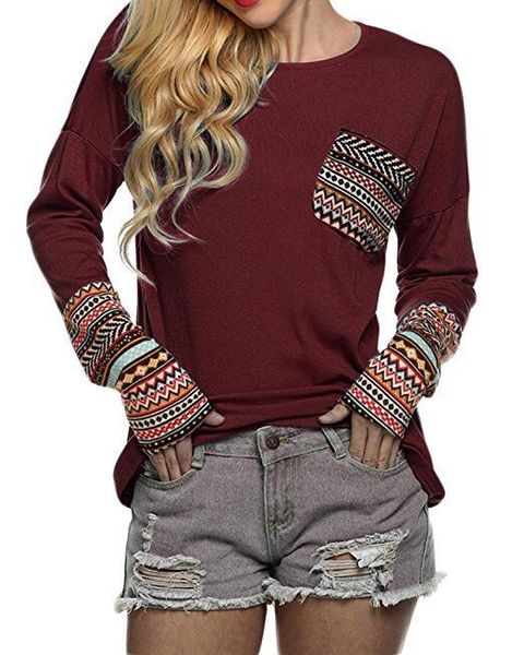 women designer pullover sweashirts pocket tshirt paisley neck round loose t long knit sleeve shirts gloves casual autumn print str laoq, Black
women designer pullover sweashirts pocket tshirt paisley neck round loose t long knit sleeve shirts gloves casual autumn print str laoq, Black