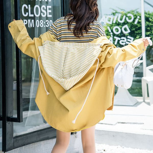 women denim jackets hoodies pockets oversize streetwear casual female loose bf ulzzang jacket coat chic jacket for girls, Black;brown
women denim jackets hoodies pockets oversize streetwear casual female loose bf ulzzang jacket coat chic jacket for girls, Black;brown