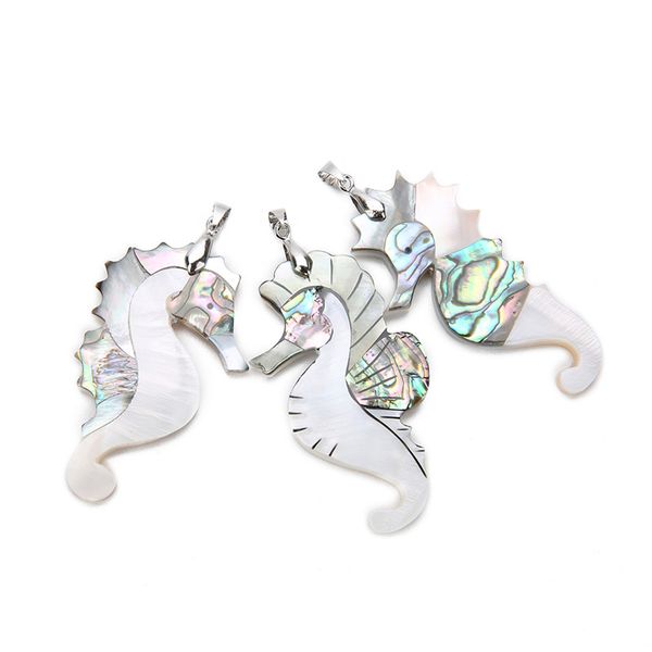 sauvoo mother of pearl shell pendant white natural seahorse abalone shell charm for diy pendant jewelry making findings supplier, Black
sauvoo mother of pearl shell pendant white natural seahorse abalone shell charm for diy pendant jewelry making findings supplier, Black