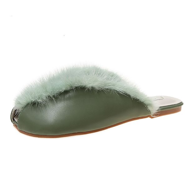 low shoes without heel cover toe ladies' slippers plush 2019 new women slides loafers heeled mules platform flat fur pu, Black
low shoes without heel cover toe ladies' slippers plush 2019 new women slides loafers heeled mules platform flat fur pu, Black