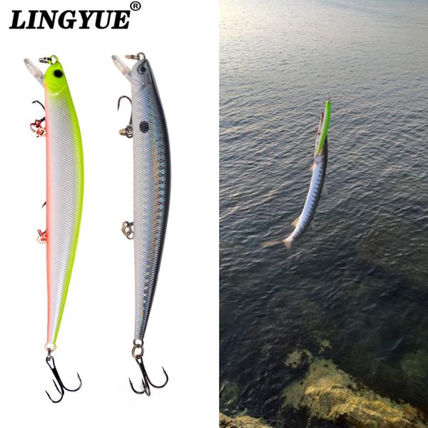 1pcs fishing lures 12.5cm/12g minnow lure rattling hard bait crankbait wobbler fishing tackle leurre peche for pike bcylz
1pcs fishing lures 12.5cm/12g minnow lure rattling hard bait crankbait wobbler fishing tackle leurre peche for pike bcylz