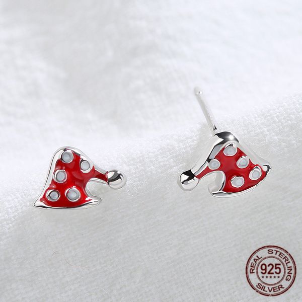 new 925 sterling silver fashion earring simple cute christmas hat earrings popular modish for women zk40, Golden;silver
new 925 sterling silver fashion earring simple cute christmas hat earrings popular modish for women zk40, Golden;silver