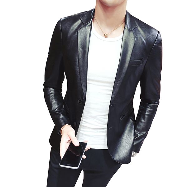 new arrival fashion blazer mens classic mens suit jackets coats casual jackets solid color pu men blazer men, White;black
new arrival fashion blazer mens classic mens suit jackets coats casual jackets solid color pu men blazer men, White;black