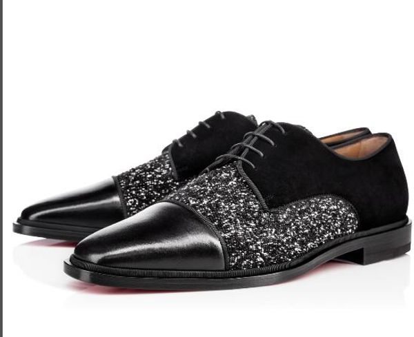 gentleman shoes wedding bridegroom fashion casual business red bottom brunoorlato lace-up men;s flat glitter men loafers, Black 
gentleman shoes wedding bridegroom fashion casual business red bottom brunoorlato lace-up men;s flat glitter men loafers, Black