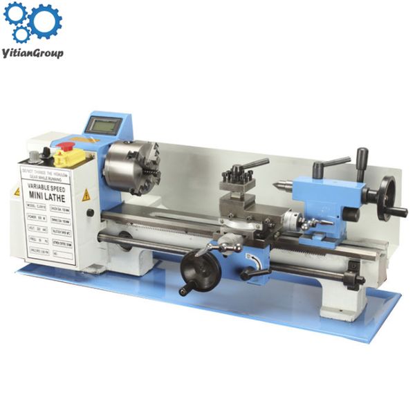 mini lathe machine benchmetal lathe small stainless steel lathe household diy high precision metal processing woodwork
mini lathe machine benchmetal lathe small stainless steel lathe household diy high precision metal processing woodwork