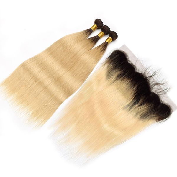 ombre 613 blonde связка с фронтальным dark root 1b / 613 straight пучки волос с фронтальным honey blonde бразильских волосы плетение связки, Black;brown
ombre 613 blonde связка с фронтальным dark root 1b / 613 straight пучки волос с фронтальным honey blonde бразильских волосы плетение связки, Black;brown