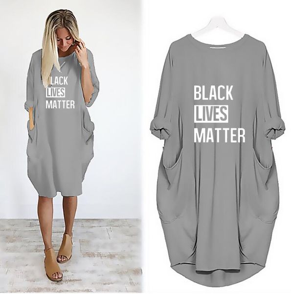 new arrived womens t shirts dresses black lives matter printted fashion summer dress for women short sleeve long tee dress s-5xl optional, Black;gray
new arrived womens t shirts dresses black lives matter printted fashion summer dress for women short sleeve long tee dress s-5xl optional, Black;gray