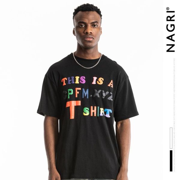 прилив nagri в мужской это англ.xyz t shirt stereo foam rainbow letter футболка с короткими рукавами, White;black
прилив nagri в мужской это англ.xyz t shirt stereo foam rainbow letter футболка с короткими рукавами, White;black