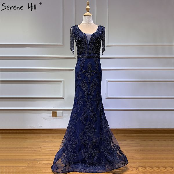 blue sleeveless tassel beading lace evening dresses 2019 real p dubai luxury mermaid evening gowns serene hill la60846, White;black
blue sleeveless tassel beading lace evening dresses 2019 real p dubai luxury mermaid evening gowns serene hill la60846, White;black