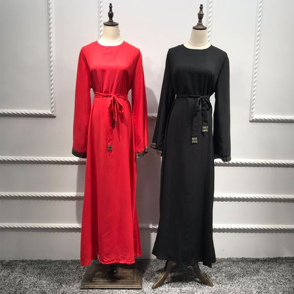 vestidos kaftan abaya turkey muslim dress robe dubai caftan marocain ramadan abayas women hijab elbise turkish islamic clothing, Red
vestidos kaftan abaya turkey muslim dress robe dubai caftan marocain ramadan abayas women hijab elbise turkish islamic clothing, Red