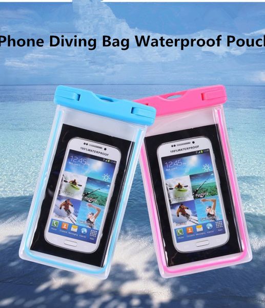 6 inch summer diving bag waterproof pouch swimming beach skiing dry bag case water sports bags cover holder for phone 
6 inch summer diving bag waterproof pouch swimming beach skiing dry bag case water sports bags cover holder for phone