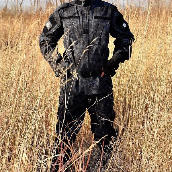 us men outdoor breathable secret collar army camouflage combat uniform set apparel suit hunting camo clothing
us men outdoor breathable secret collar army camouflage combat uniform set apparel suit hunting camo clothing