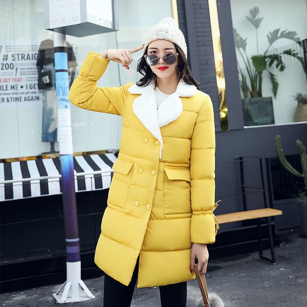 fashion women lamb 2020 wool parkas winter coat female slim cotton down jackets casula parka mujer casaco inverno wxf206, Black
fashion women lamb 2020 wool parkas winter coat female slim cotton down jackets casula parka mujer casaco inverno wxf206, Black