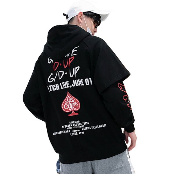 new autumn western stylish fashion printed pullovers men's hooded sweatshirts hip hop casual layered hoodies streetwear, Black
new autumn western stylish fashion printed pullovers men's hooded sweatshirts hip hop casual layered hoodies streetwear, Black