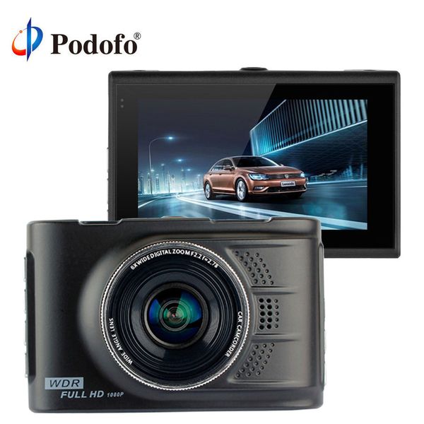 

podofo novatek 96223 car dvr 3.0 inch wdr full hd 1080p camera viechle dash cam video recorder registrator 170 degree dashcam