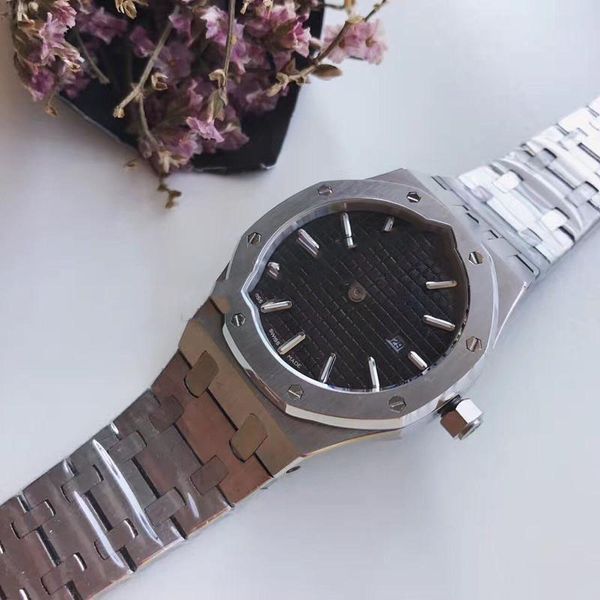 2-pin luxury watch royal oak women 33mm quartz watch tick movement lady watch n2122 stainless steel battery watches 2019 new, Slivery;brown
2-pin luxury watch royal oak women 33mm quartz watch tick movement lady watch n2122 stainless steel battery watches 2019 new, Slivery;brown