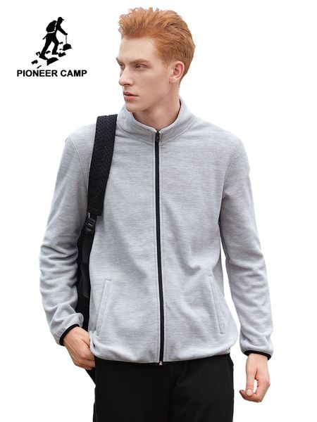 men's jackets pioneer camp men grey fleece jacket fall casual streetwear mandarin collar plain black dark blue autumn coat homme ajk901, Black;brown
men's jackets pioneer camp men grey fleece jacket fall casual streetwear mandarin collar plain black dark blue autumn coat homme ajk901, Black;brown
