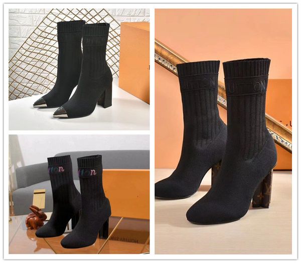 nw2 socks boots woman shoes in autumn and winter knitted elastic boots short boots large size, Black
nw2 socks boots woman shoes in autumn and winter knitted elastic boots short boots large size, Black