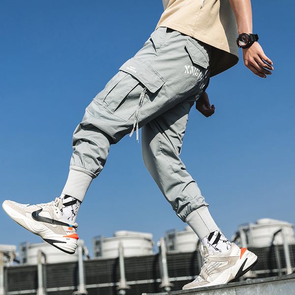 brand new comfortable streetwear hip hop solid color loose fit pants 2019 summer leisure time pocket decoration pants men, Black
brand new comfortable streetwear hip hop solid color loose fit pants 2019 summer leisure time pocket decoration pants men, Black