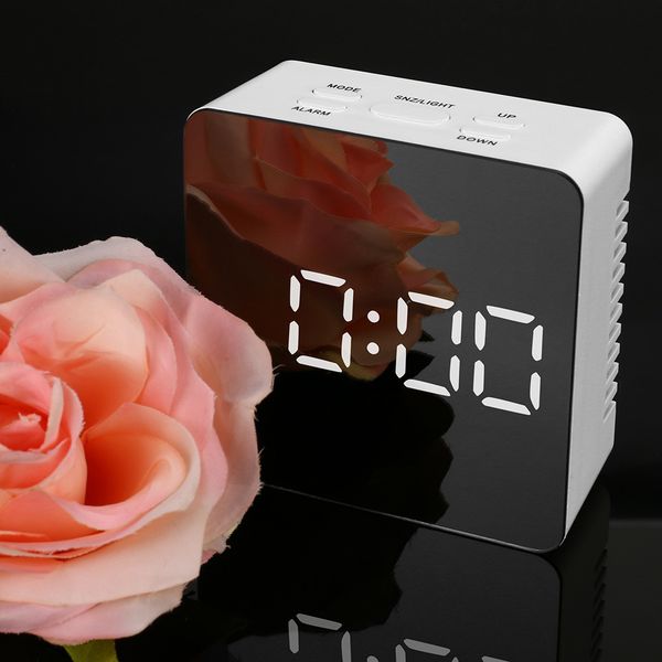 mirror led alarm clock multifunction digital electronic temperature snooze clock alarm despertador home decoration #l5
mirror led alarm clock multifunction digital electronic temperature snooze clock alarm despertador home decoration #l5