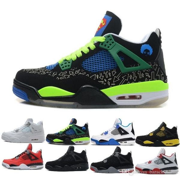 Free Shipping Mens Basketball Shoes J4 4s White Cement Bred Fire Red Sports Sneakers Jack University Blue Trail Walking Running Shoes
Free Shipping Mens Basketball Shoes J4 4s White Cement Bred Fire Red Sports Sneakers Jack University Blue Trail Walking Running Shoes