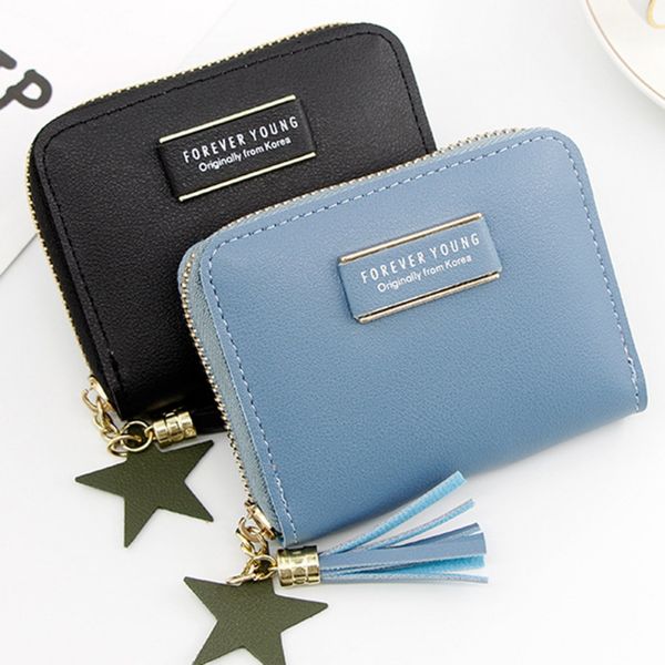 женщины короткие кожа pu молнии кошельки женщины бумажники с кисточкой solid color small cute кошелек сцепления, Red;black
женщины короткие кожа pu молнии кошельки женщины бумажники с кисточкой solid color small cute кошелек сцепления, Red;black