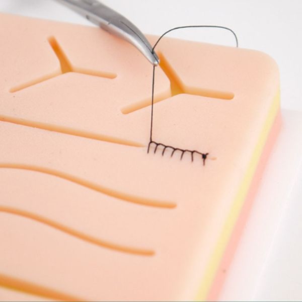 skin suture training kit pad suture training kit pad trauma accessories for practice and use, Black
skin suture training kit pad suture training kit pad trauma accessories for practice and use, Black