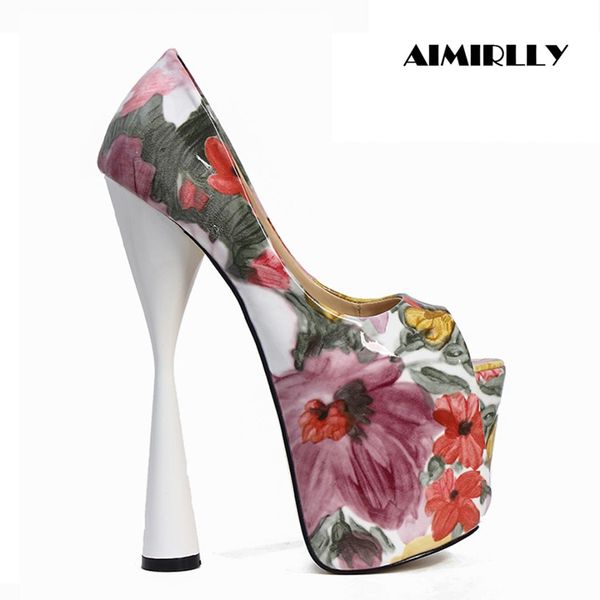 aimirlly women shoes peep toe sky high heels platform pumps ladies party clubwear dress heels 19cm, Black
aimirlly women shoes peep toe sky high heels platform pumps ladies party clubwear dress heels 19cm, Black