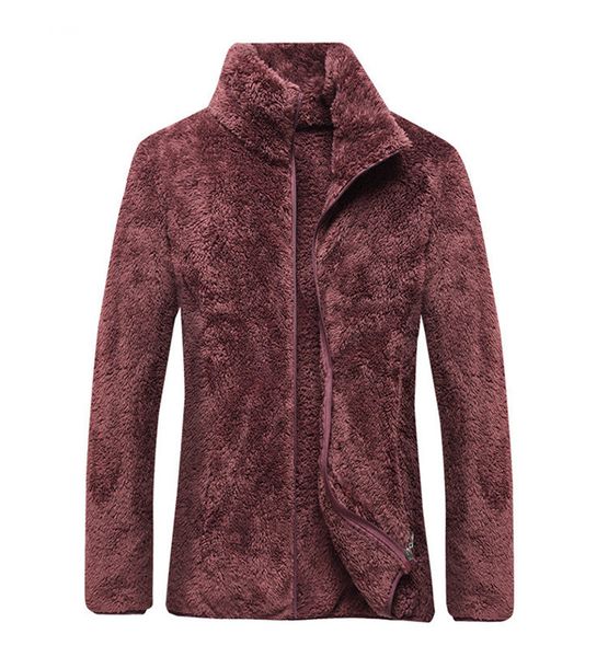 womens winter plus velvet outdoor fleece jacket fashion double sided coral famale cardigan warm top, Black
womens winter plus velvet outdoor fleece jacket fashion double sided coral famale cardigan warm top, Black
