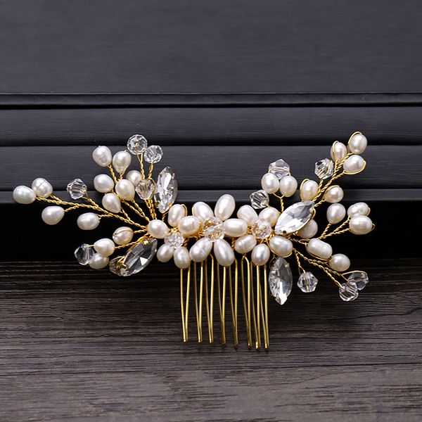 gold crystal pearl jewelry for the crown wearing bride's headdress for the bride's hair jewelry for the woman's hair jewelry, Golden;white
gold crystal pearl jewelry for the crown wearing bride's headdress for the bride's hair jewelry for the woman's hair jewelry, Golden;white