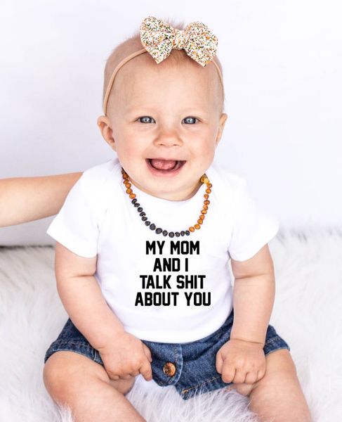 my mom and i talk shit about you baby bodysuits cotton newborn short sleeve 0-24 months boy white body bebes roupa baby clothing, Blue
my mom and i talk shit about you baby bodysuits cotton newborn short sleeve 0-24 months boy white body bebes roupa baby clothing, Blue