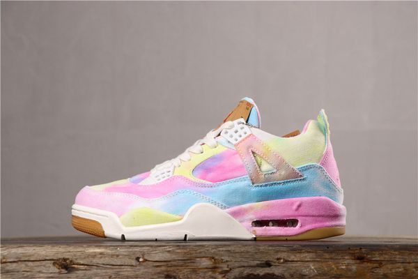new arrival jumpman levi 4 4s basketball shoes mens rainbow denim jeans designer sports sneakers with box size 40-47, White;red
new arrival jumpman levi 4 4s basketball shoes mens rainbow denim jeans designer sports sneakers with box size 40-47, White;red