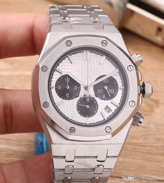 2020 2019 new fashion watch men 42mm small dial work 6 pointer quartz stainless steel watch tick watches 141, Slivery;brown
2020 2019 new fashion watch men 42mm small dial work 6 pointer quartz stainless steel watch tick watches 141, Slivery;brown