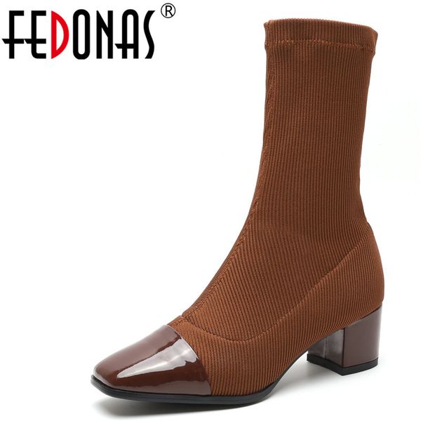 fedonas1fashion women mid-calf boots genuine leather autumn winter warm high heels shoes woman office career quality short boots, Black
fedonas1fashion women mid-calf boots genuine leather autumn winter warm high heels shoes woman office career quality short boots, Black