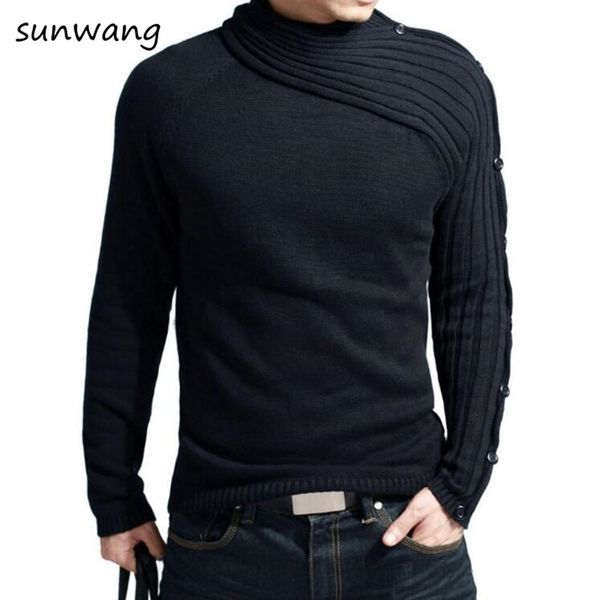 2018 unique designer fashion turtleneck mens sweater cotton casual sweater men pullover sueter masculino tricotado black grey, White;black
2018 unique designer fashion turtleneck mens sweater cotton casual sweater men pullover sueter masculino tricotado black grey, White;black