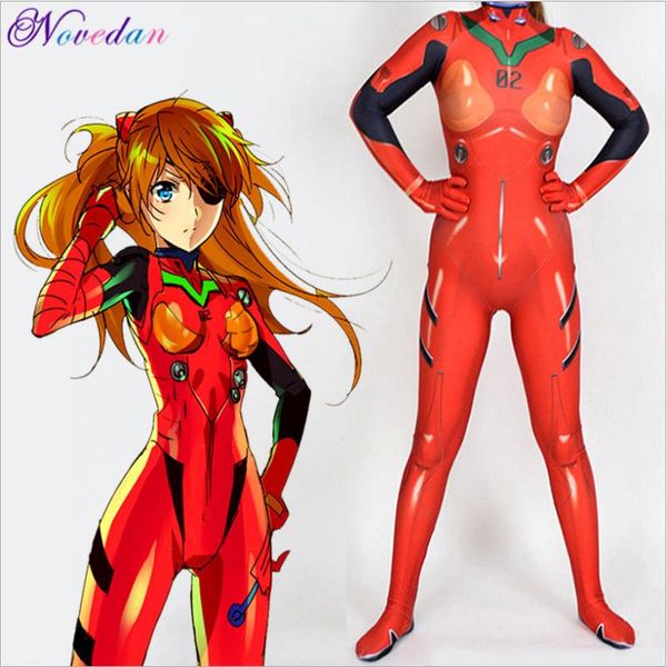 evangelion asuka langley soryu jumpsuits anime ayanami rei cosplay costume women halloween costume zentai suit bodysuit, Black
evangelion asuka langley soryu jumpsuits anime ayanami rei cosplay costume women halloween costume zentai suit bodysuit, Black