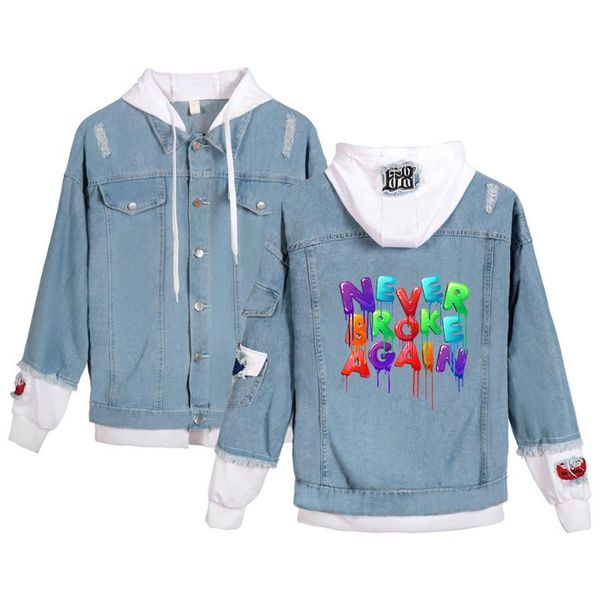 denim jean stitching jacket men/women spring casual personality denim sweatshirt kpop jacket print rib sleeve women sweatshirts, Black;brown
denim jean stitching jacket men/women spring casual personality denim sweatshirt kpop jacket print rib sleeve women sweatshirts, Black;brown