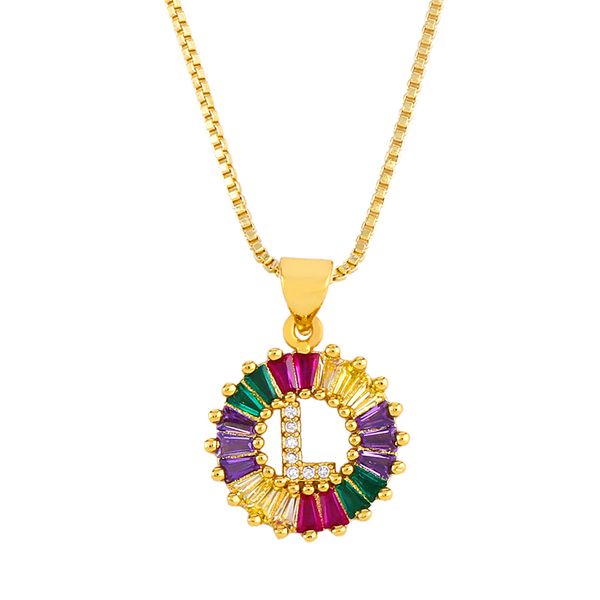 26 letter pendant necklace women men rainbow zircon chain necklace cz crystal alphabet choker jewelry gift, Silver
26 letter pendant necklace women men rainbow zircon chain necklace cz crystal alphabet choker jewelry gift, Silver